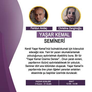 Feridun Andaç & Christina Zenginoğlu ile Yaşar Kemal