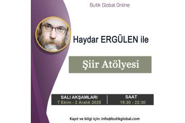 Haydar Ergülen ile Şiir Atölyesi